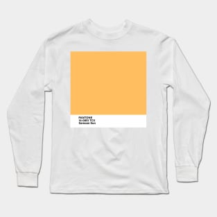 PANTONE 14-0851 TCX Samoan Sun, yellow Long Sleeve T-Shirt